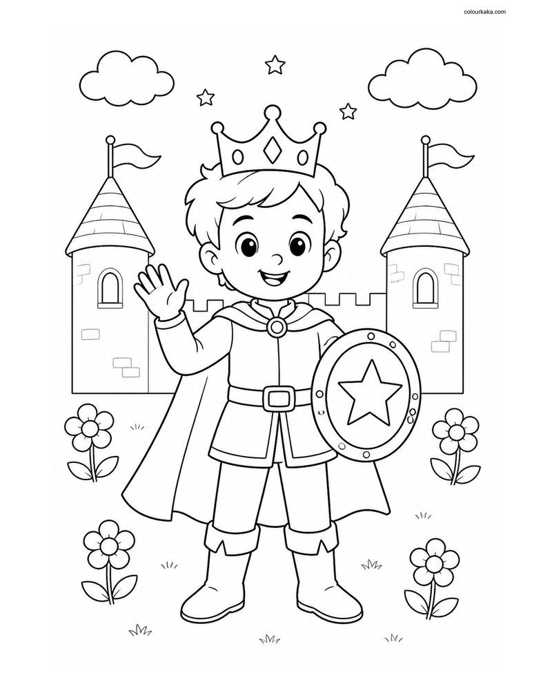 Prince Castle Colouring Quest thumbnail