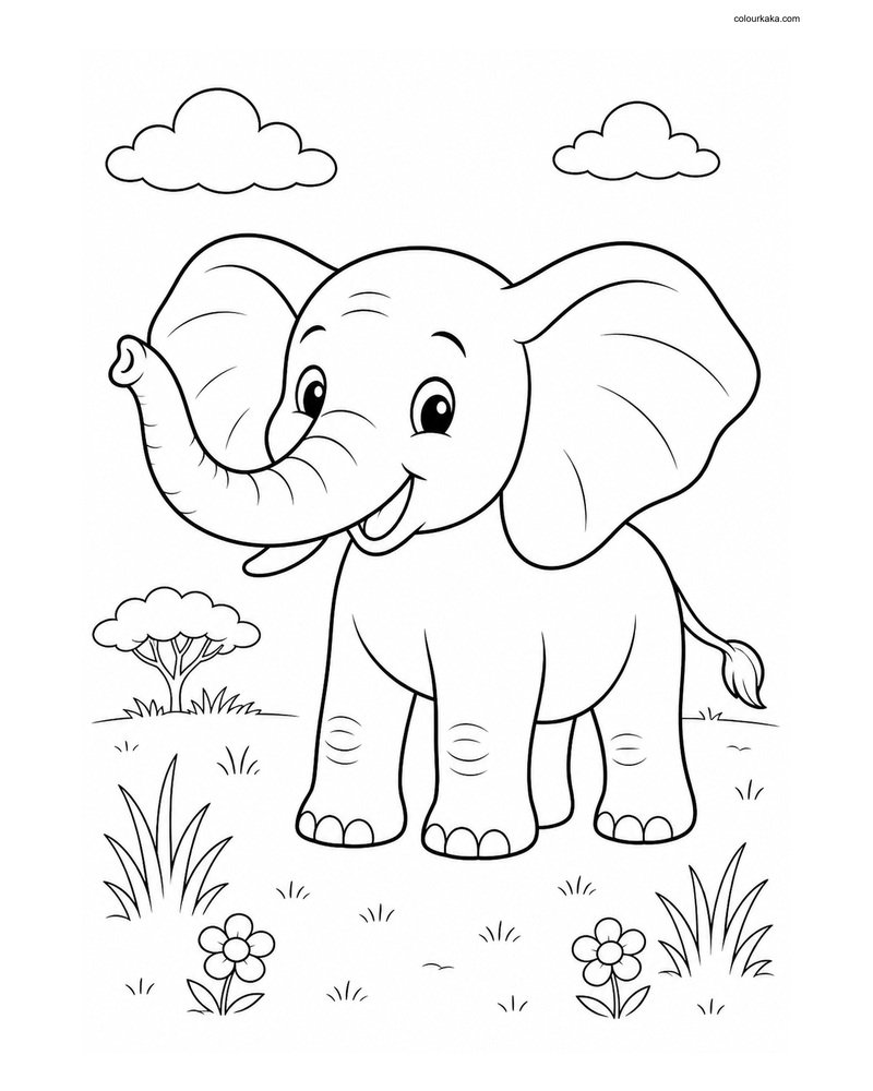 Cute African Elephant thumbnail