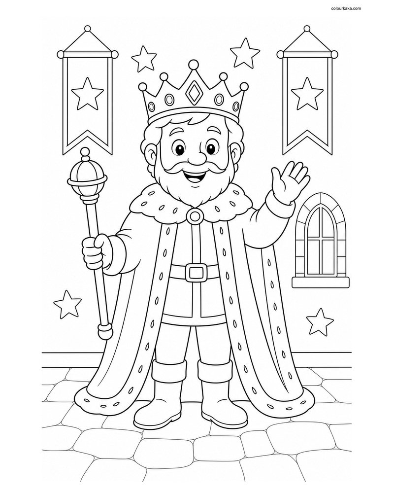 King Castle Colouring Adventure thumbnail