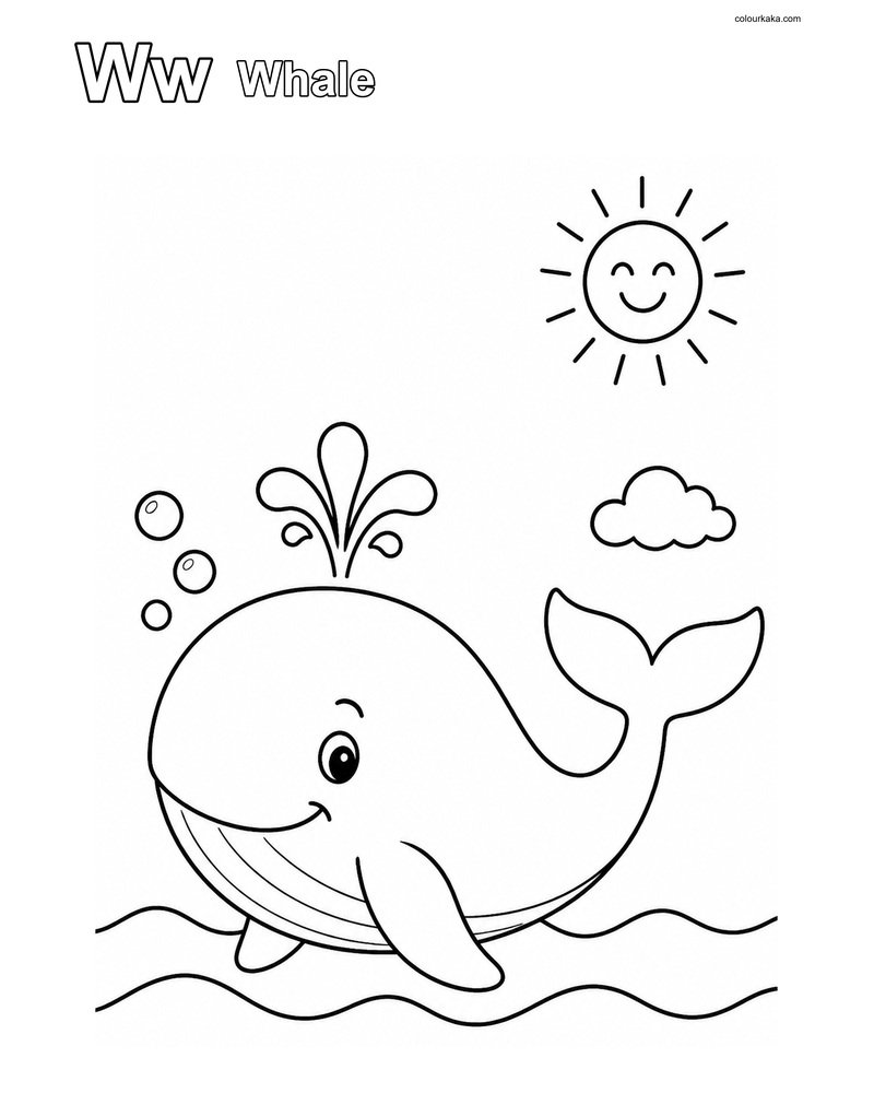 Ww Whale Alphabet Learning thumbnail