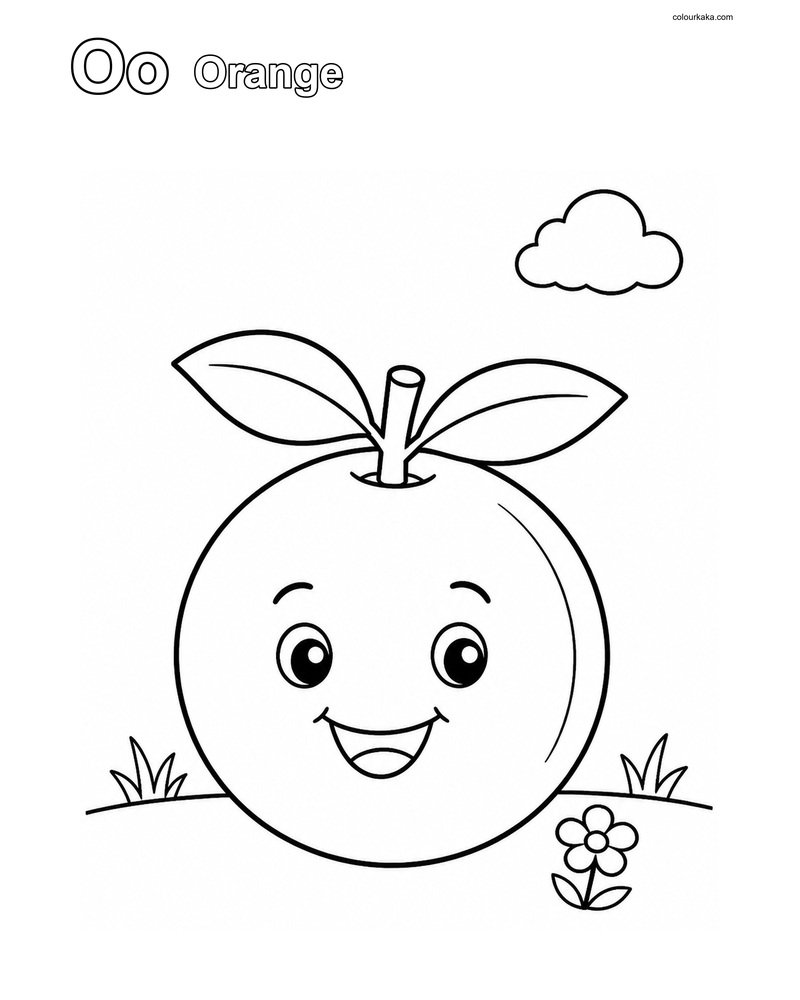 Oo Orange Letter Activity thumbnail