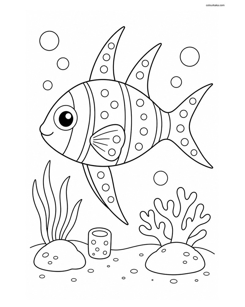 Banggai Cardinalfish Colouring thumbnail