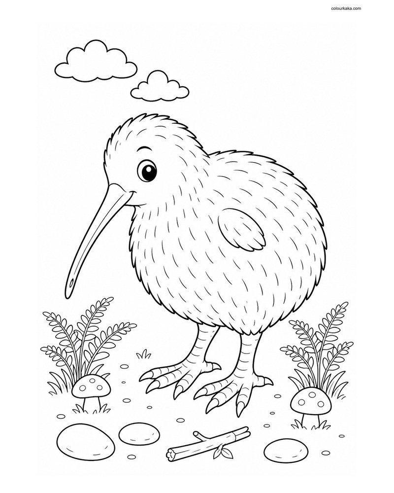 Cute Kiwi Bird thumbnail