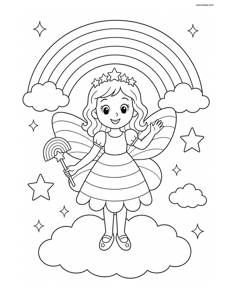 Rainbow Fairy Colouring Magic thumbnail