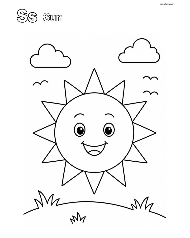Ss Sun Alphabet Activity thumbnail