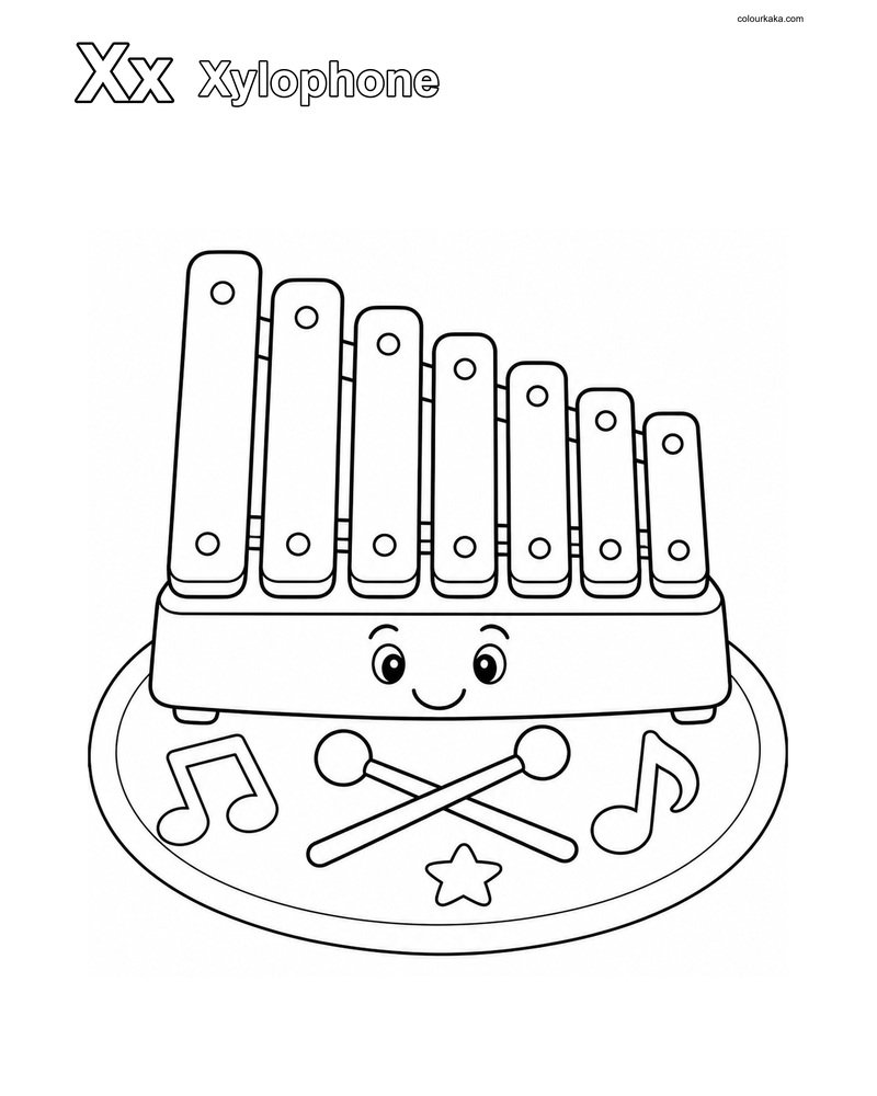 Xx Xylophone Letter Activity thumbnail