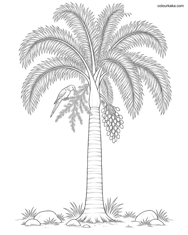 Foxtail Palm Nature Page thumbnail
