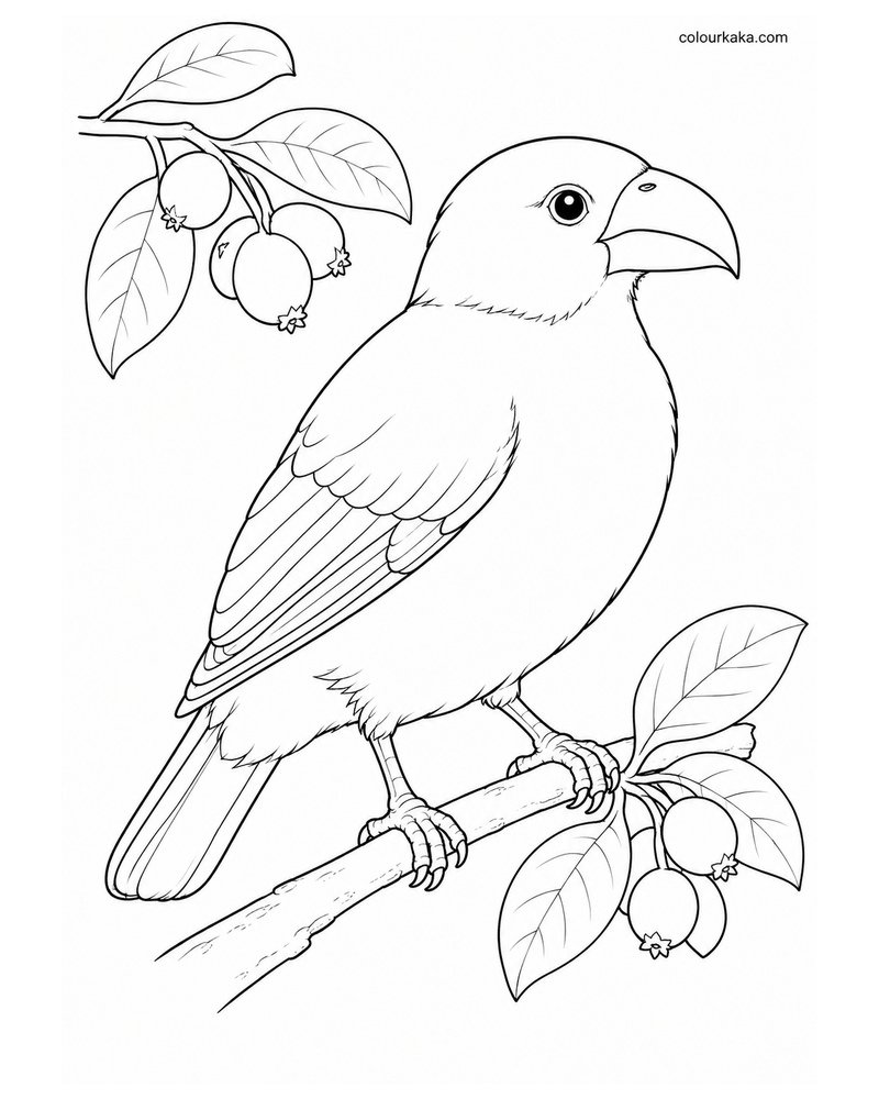 ʻŌʻū Colouring Page thumbnail